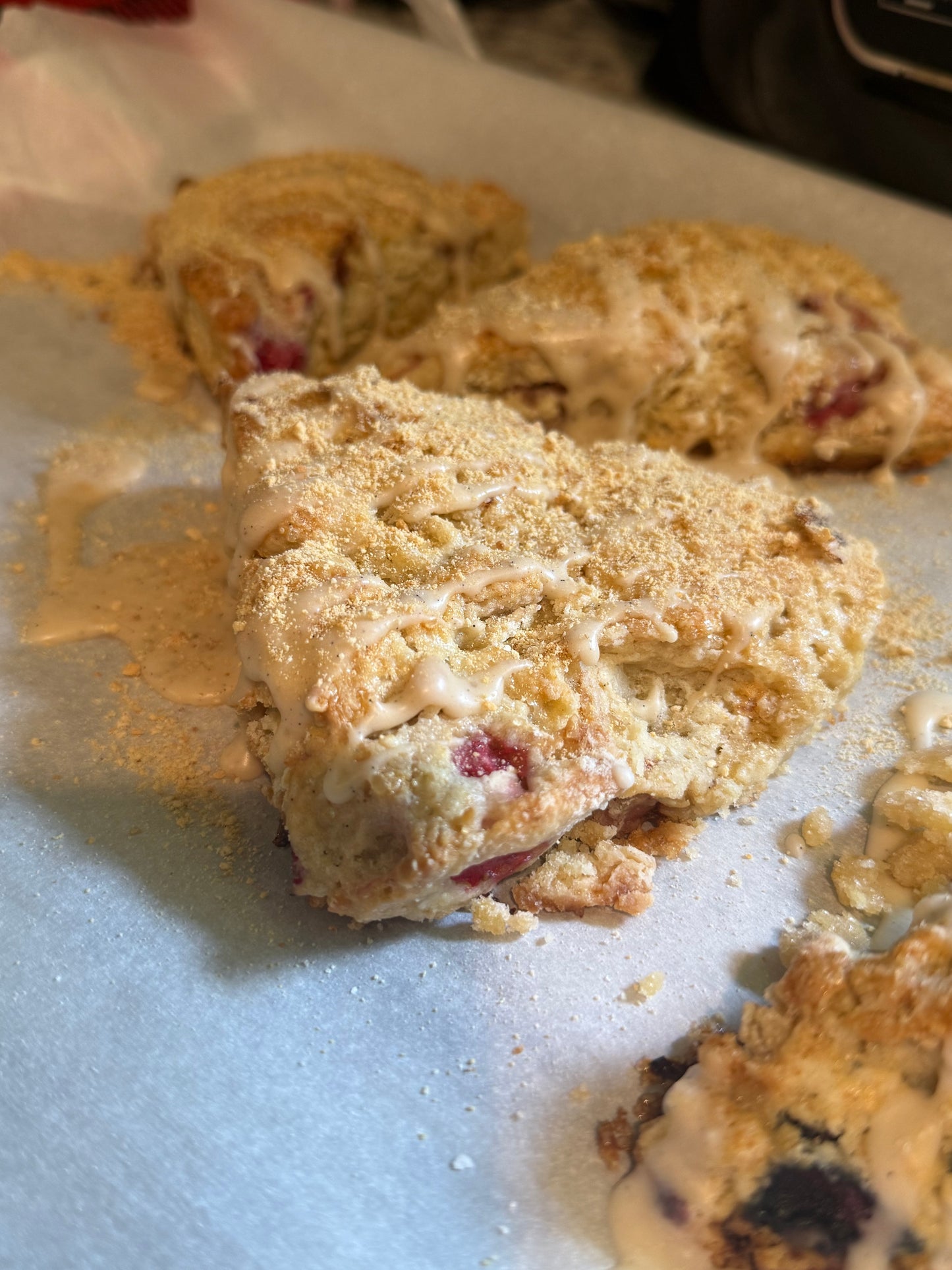 Strawberry Shortcake Scones