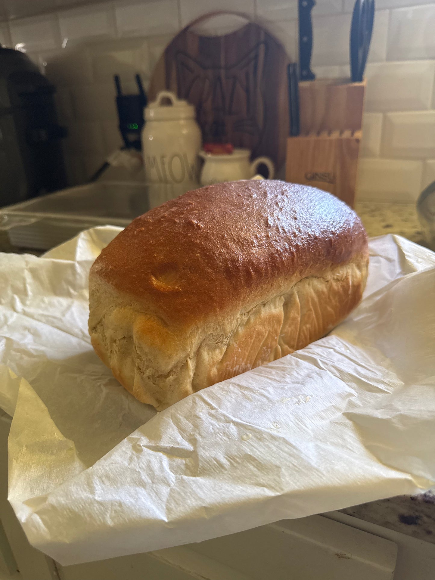 Sourdough sandwich bread
